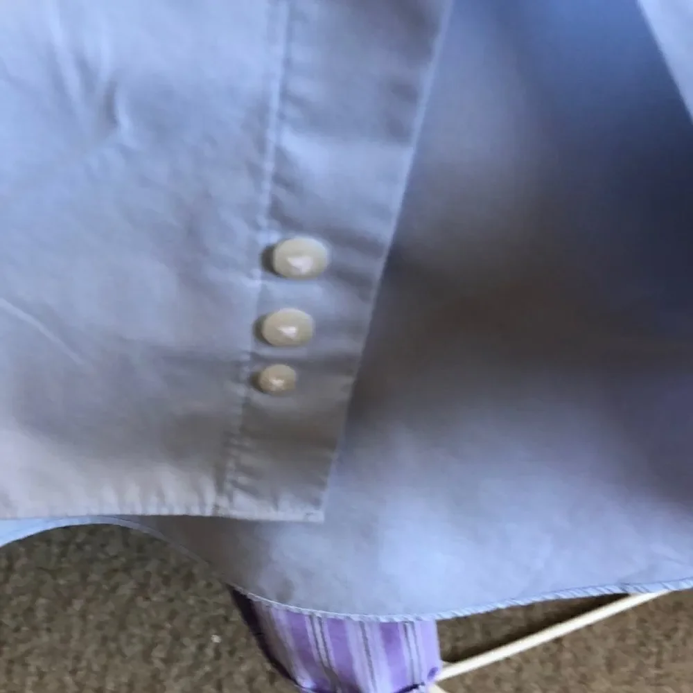David Taylor Long Sleeve Dress Shirt Size 16 GUC